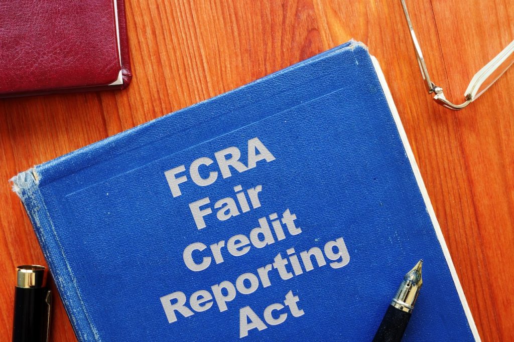 Book Fair Credit Reporting Act